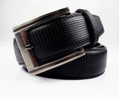 廠家熱賣供應(yīng)優(yōu)質(zhì)男士皮帶——平陽(yáng)縣水頭鎮(zhèn)金孔雀皮件廠精選商務(wù)腰帶