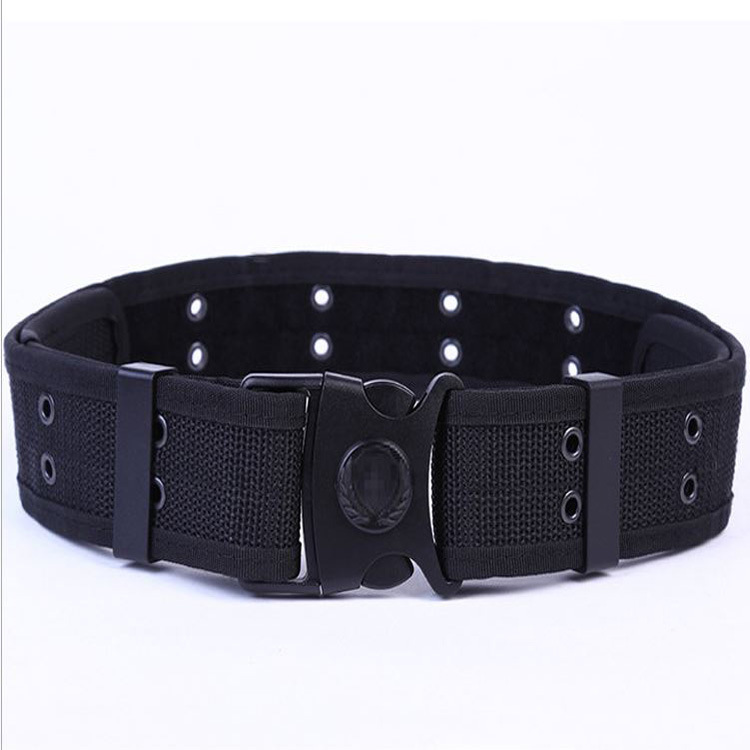 環(huán)保材質(zhì)戶外戰(zhàn)術(shù)腰帶織布編織腰帶,保安特勤腰帶廠家直銷